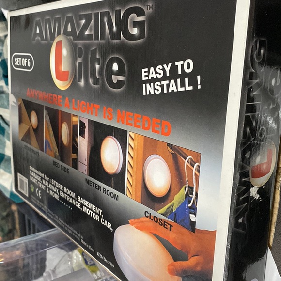Emson Amazing Lite - Touch Lights Touch Sensitive Touch Lamp Garage Set … - Picture 1 of 8